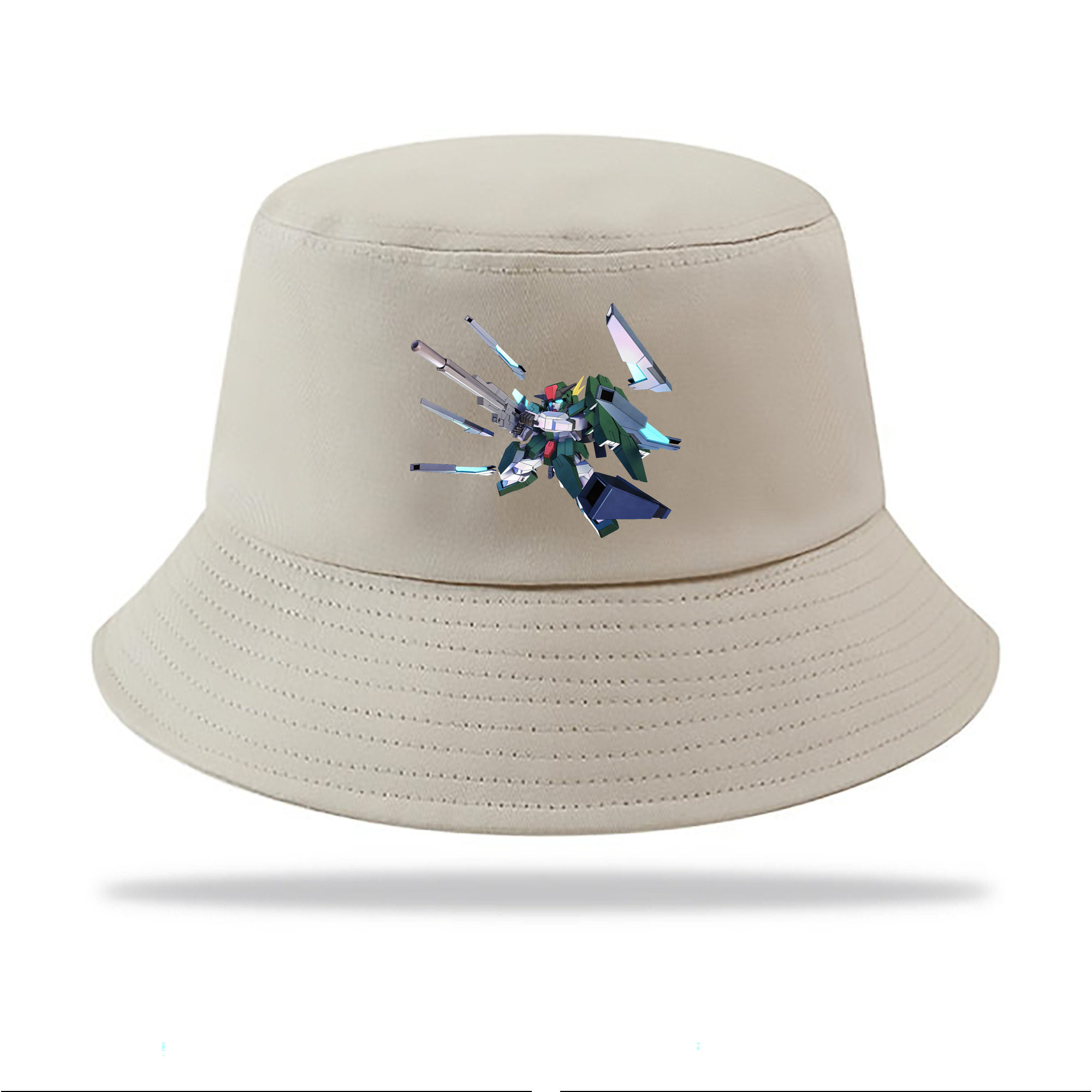 （画像用） 機動戦士ガンダム Mobile Suit Gundam アウトドア日除けバケットハット